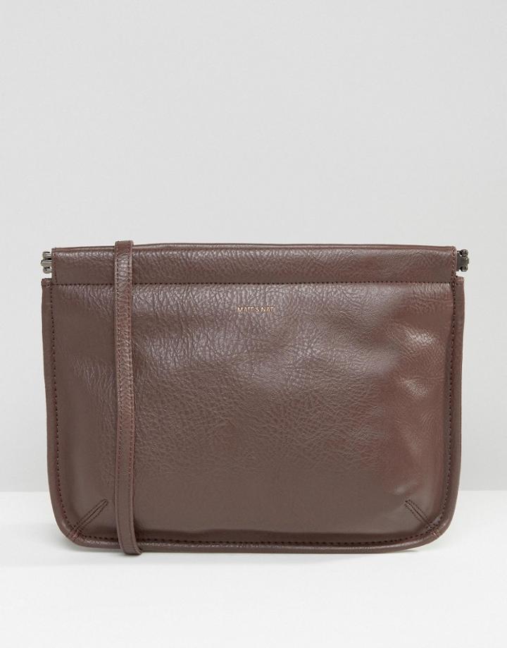 Matt & Nat Cross Body Bag - Brown