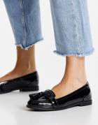 Lipsy Patent Flat Loafer In Black