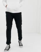 Weekday Wood Chinos In Black