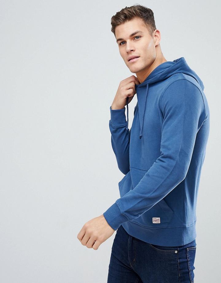 Jack & Jones Originals Overhead Hoodie - Blue