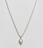 Kingsley Ryan Sterling Silver Opal Pendant Necklace - Silver