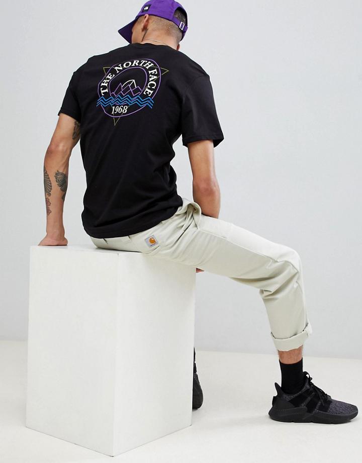 The North Face Ridge T-shirt In Black - Black