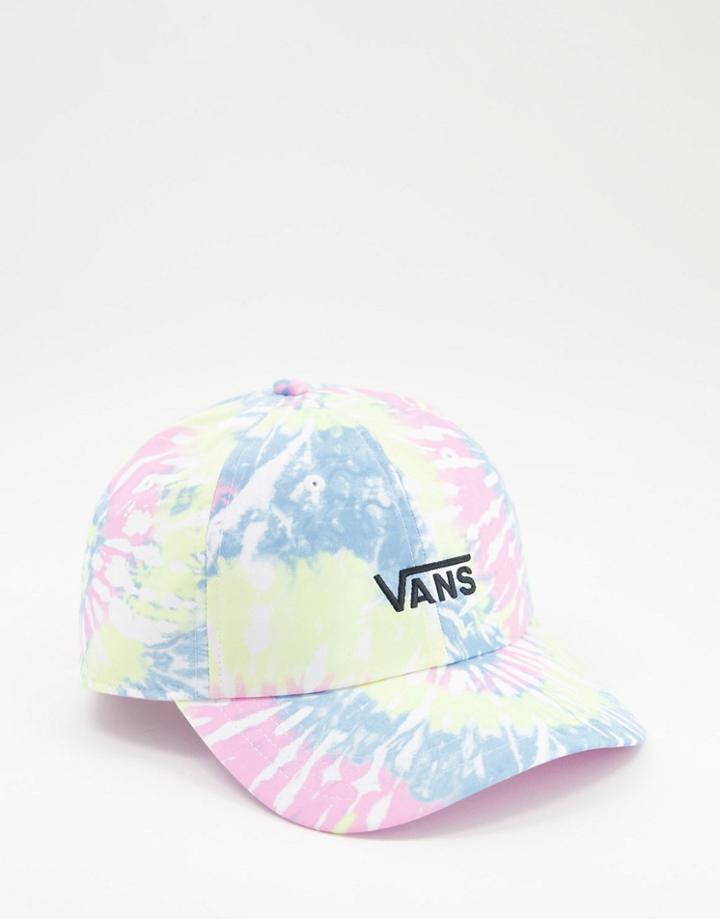 Vans Court Side Tie Dye Cap In Multi