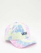 Vans Court Side Tie Dye Cap In Multi