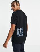 Fred Perry 1952 Back Print T-shirt In Navy