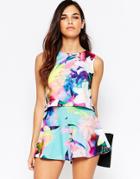 Jessica Wright Tilly Floral Romper - Print