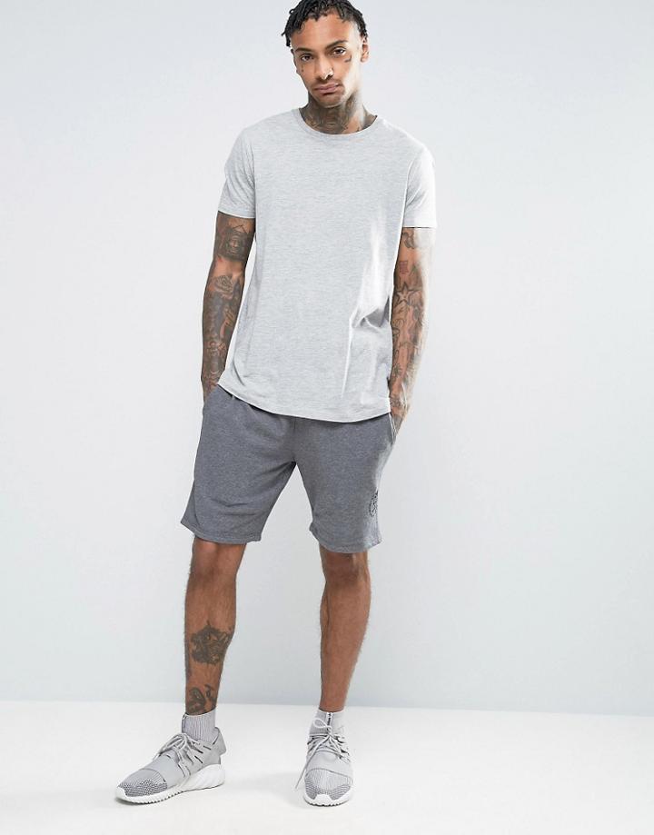 Diesel Lounge Shorts Regular Fit Gray - Gray