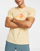 Nike Trail Running Dri-fit Logo T-shirt In Stone-brown