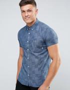 Element Short Sleeve Shirt With Pocket - Blue