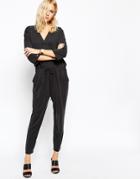Just Female Lucy Jumpsuit In Black - Black