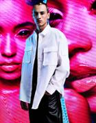 Asos Design Oversized Utility Shirt With Pockets In White