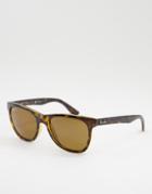 Rayban 0rb4184 Wayfarer Sunglasses-brown