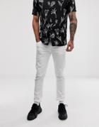 Asos Design Skinny Jeans In White