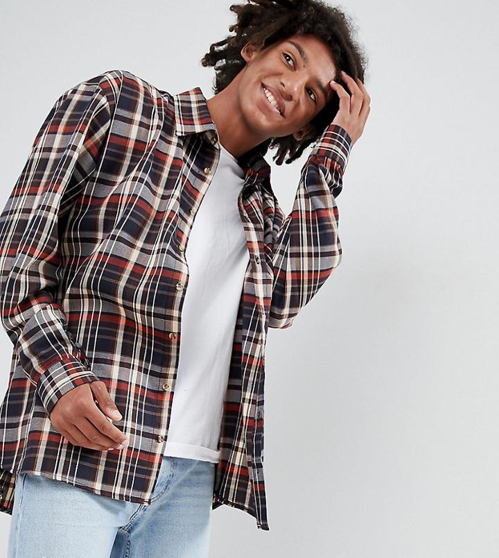Milk It Oversized Check Shirt - Black