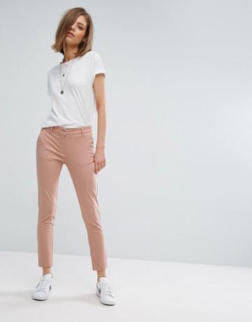 Moss Copenhagen Skinny Chinos - Pink