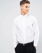 Asos Regular Fit Shirt In White - White