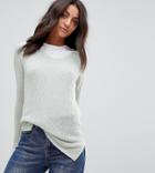 Brave Soul Tall Joy V Neck Sweater-green