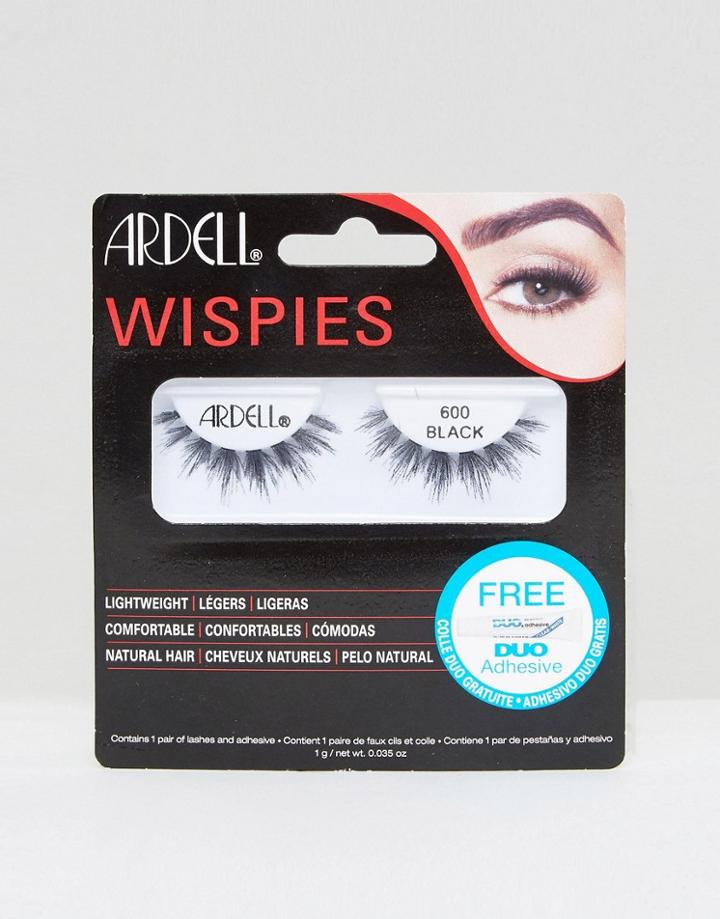 Ardell Lashes Wispies Clusters 600 - Black