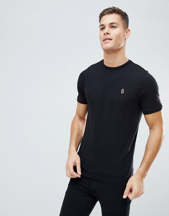 Luke Sport Traff Short Sleeve T-shirt In Black - Black