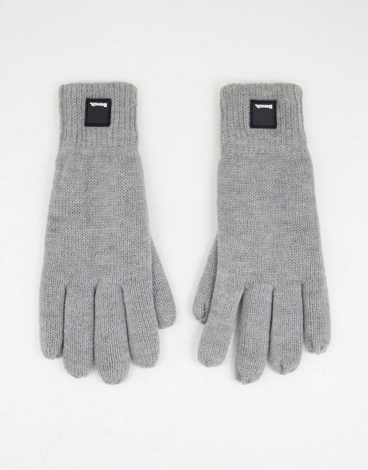 Bench Knitted Gloves In Gray