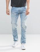 G-star Elwood 5620 3d Taper Jeans Light Aged - Lt Aged