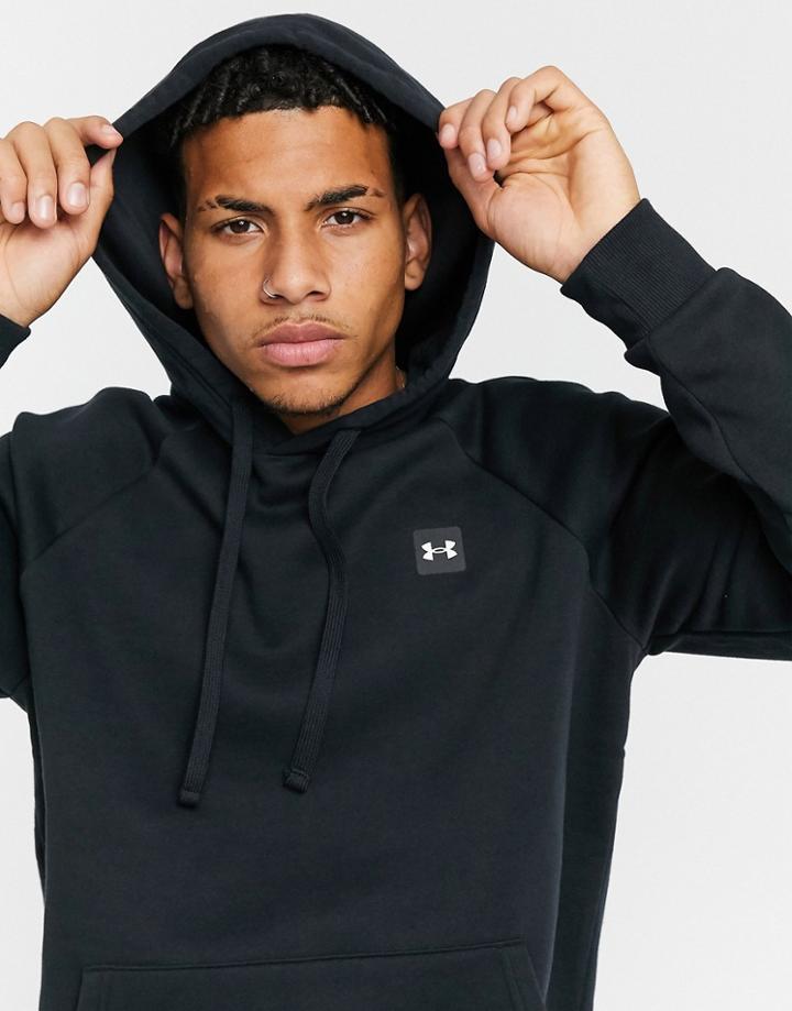 Under Armour Training Rival Fleece Hoodie In Black