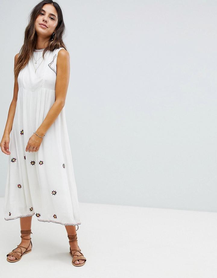 Raga Chasing The Sun Midi Dress - White