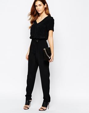 Warehouse Utility Jumpsuit - Black