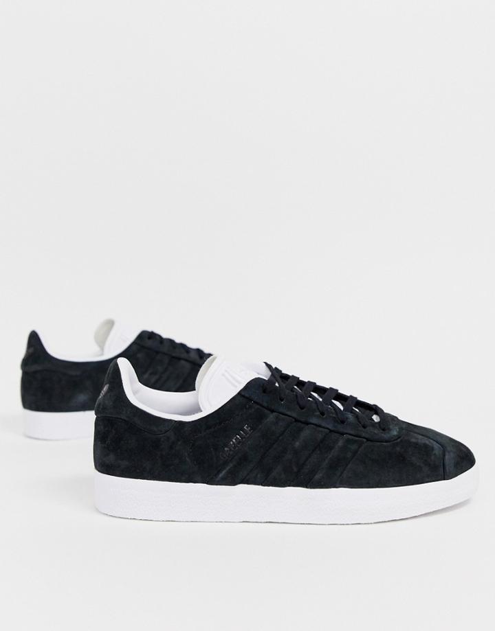 Adidas Originals Gazelle And Stitch Unisex Sneakers-black