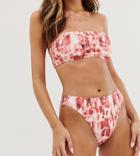 Uniqeu21 Tie Dye Bikini Bottoms - Multi