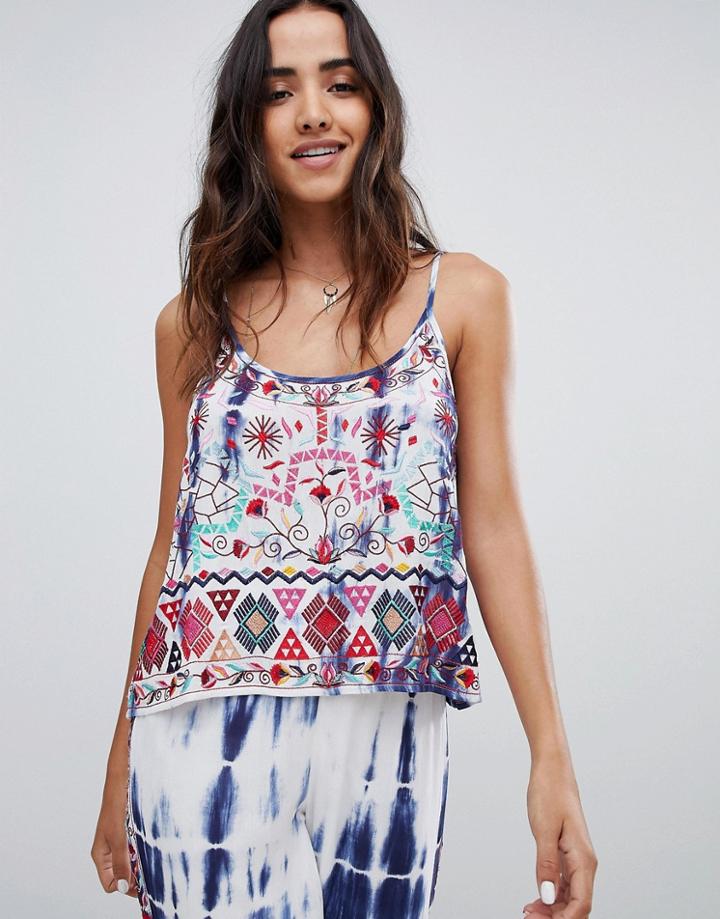 Raga Catching Waves Printed Cami - Multi