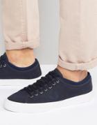 Fred Perry Kendrick Tipped Cuff Jersey Sneakers - Navy