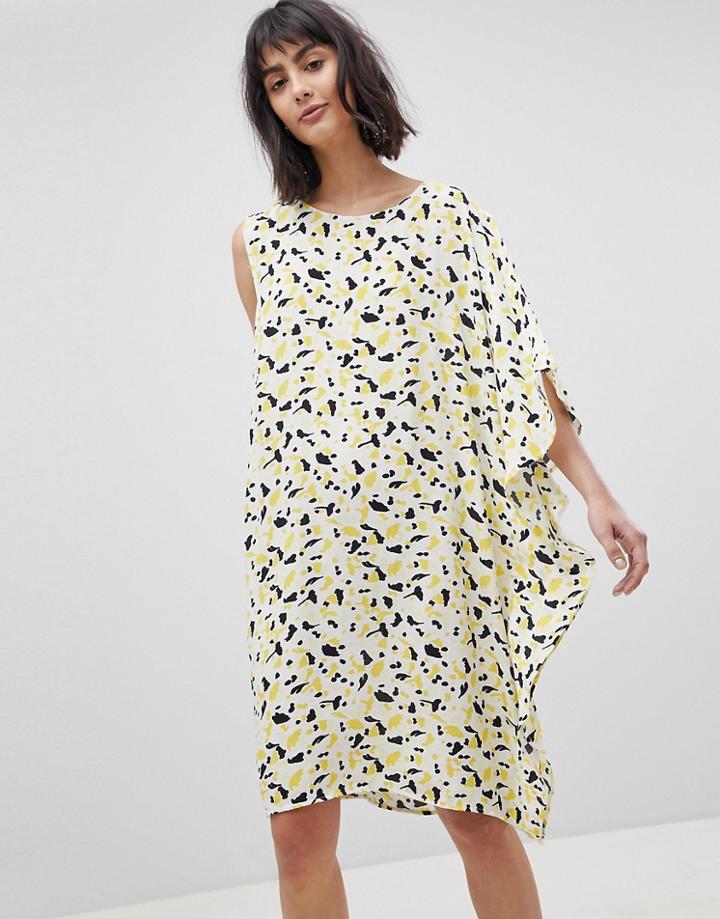 Vero Moda Asymmetric Shift Dress - Multi