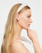 Sister Jane Bridal Pearl Headband-white