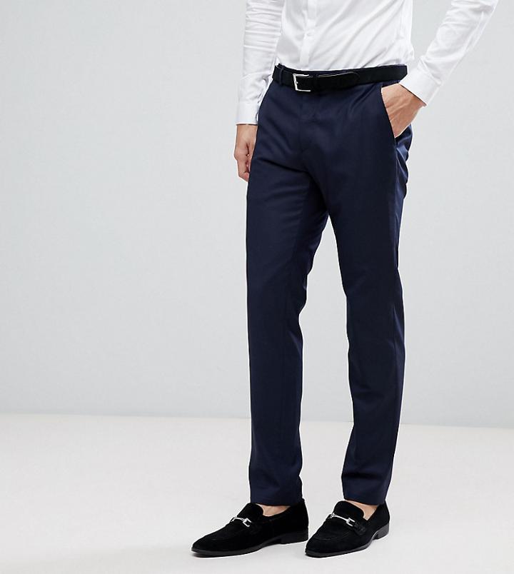 Heart & Dagger Skinny Db Suit Pants - Navy