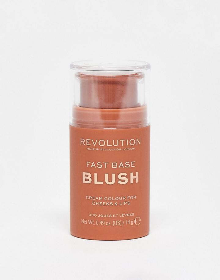 Revolution Fast Base Blush Stick - Mauve-neutral
