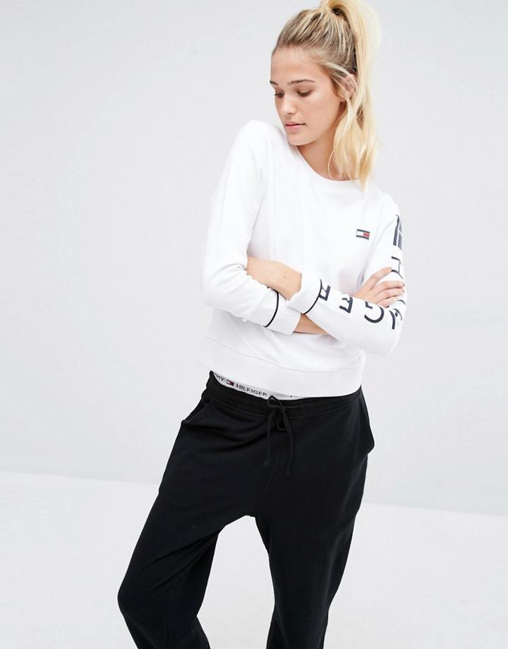 Tommy Hilfiger Classic White Sweatshirt - White