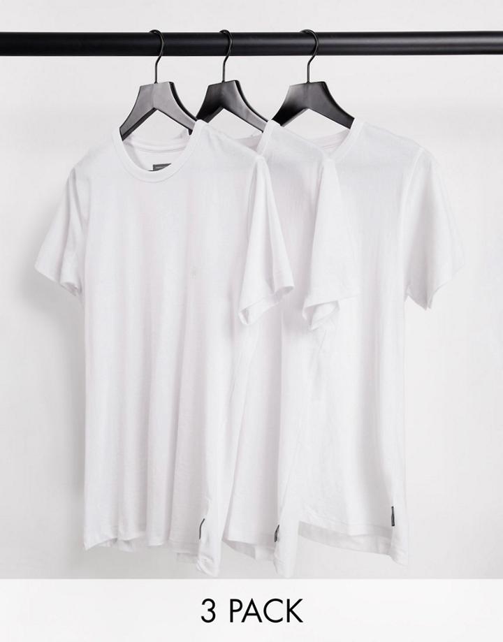French Connection 3 Pack Lounge T-shirt In White
