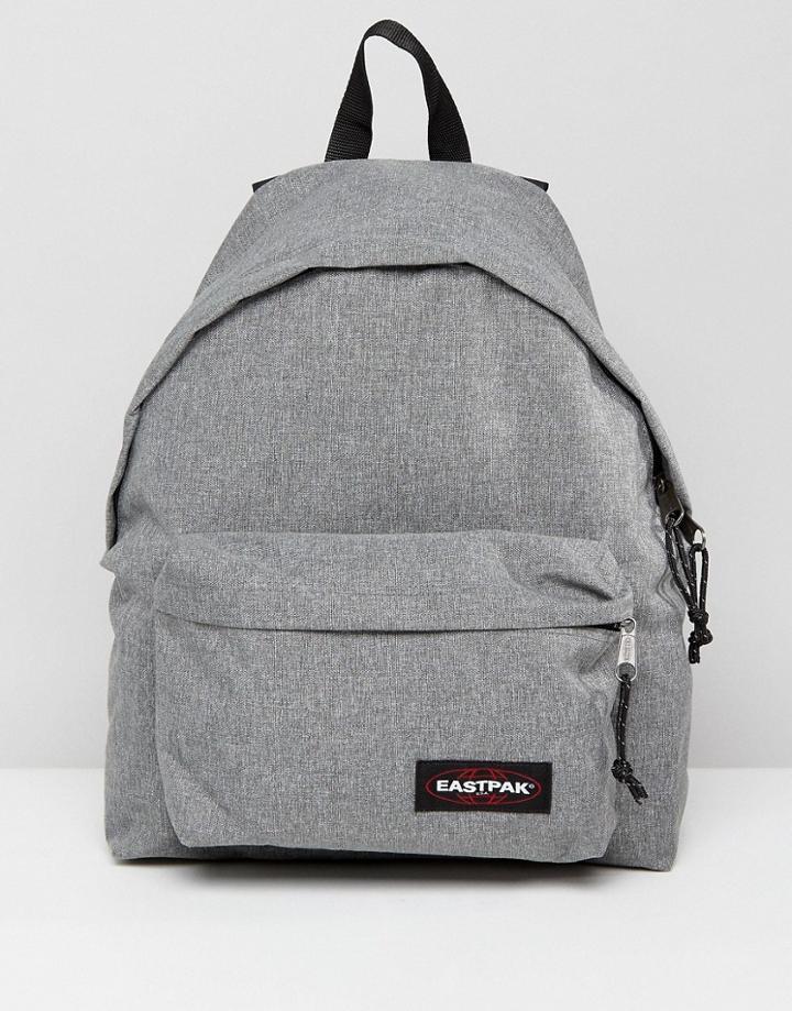 Eastpak Padded Pak'r Backpack In Gray 24l-black