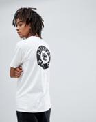 Brixton Prowler T-shirt With Back Print - White