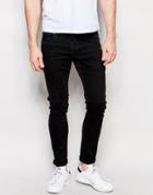 G-star Beraw Exclusive To Asos Jeans 3301-a Super Slim Fit Superstretch Black - Hyto Black