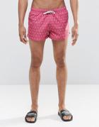 Swells Polka Dot Short Shorts - Pink