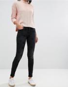 Esprit Star Print Skinny Jeans - Black