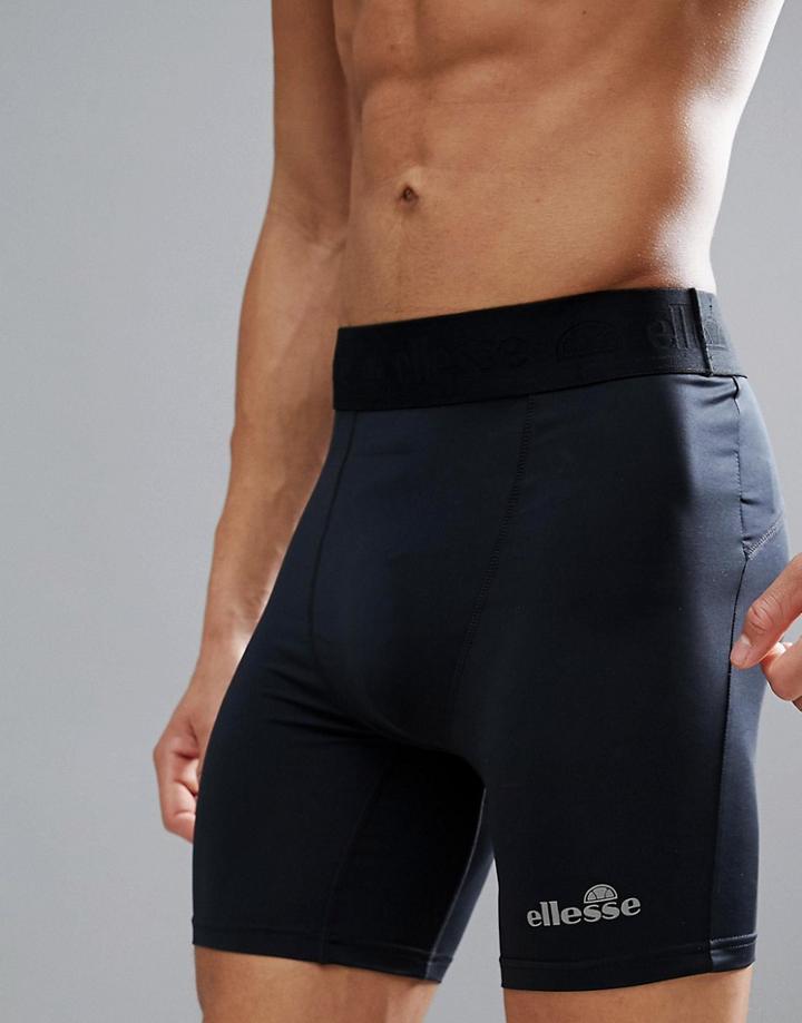 Ellesse Sport Short Legging In Black - Black