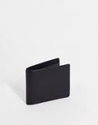 Smith & Canova Leather Wallet In Black