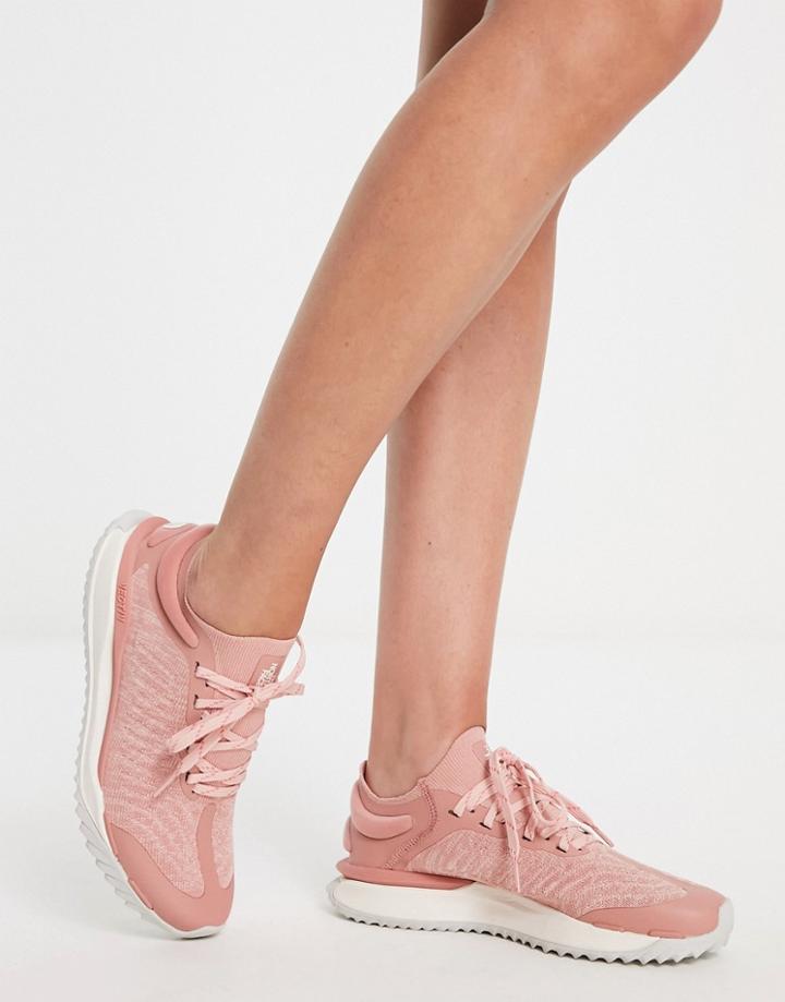 The North Face Vectiv Escape Knitted Sneakers In Pink