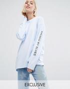 Adolescent Clothing Holidays Raised By Elves Long Sleeve T-shirt - Blu