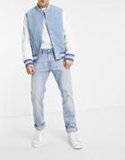 Weekday Easy Jeans In Poppy Blue-blues
