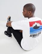 Only & Sons Boxy Fit T-shirt With Front And Back Print - White