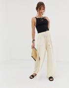 Free People She's A Dime Pants-cream